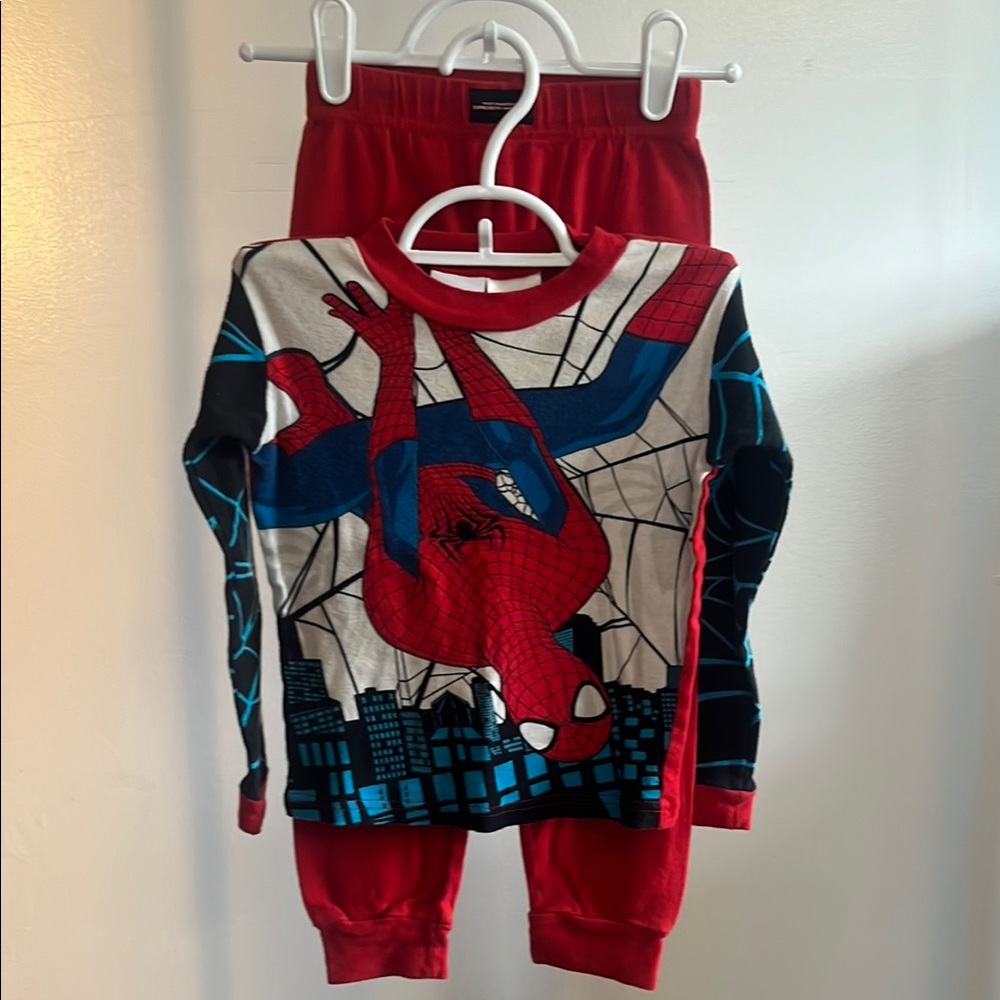 Spiderman Red and Black Pajama Set